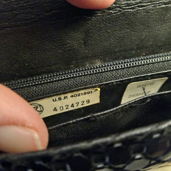 Vintage Mesh Black Clutch bag Cottagecore Grandmacore Wedding Prom - Picture 7 of 8